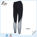 Pantalon de compression personnalisé Lady Sexy Mesh Sports Wear